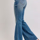 High-waisted tummy control jeans