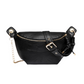 PU Leather Chain Strap Crossbody Bag