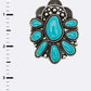 Squash Blossom Western Enamel Earrings