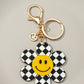 Smiley face keychain