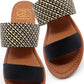 Two Band Slide Sandal