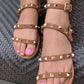 Strappy Sandal with Studs - Rebel K Collective