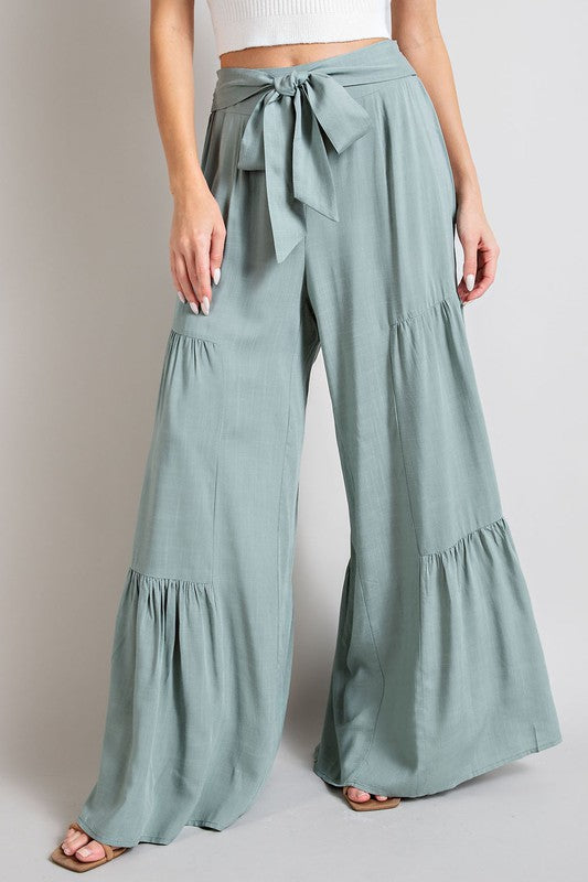 Tiered Wide Pants