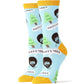 Bob Ross Happy Tree - Women's Funny Socks