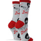 It's Bob Ross - Women's Funny Crew Socks