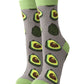 Avocado Life - Women's Funny Crew Socks