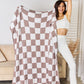 Cuddley Checkered Decorative Throw Blanket