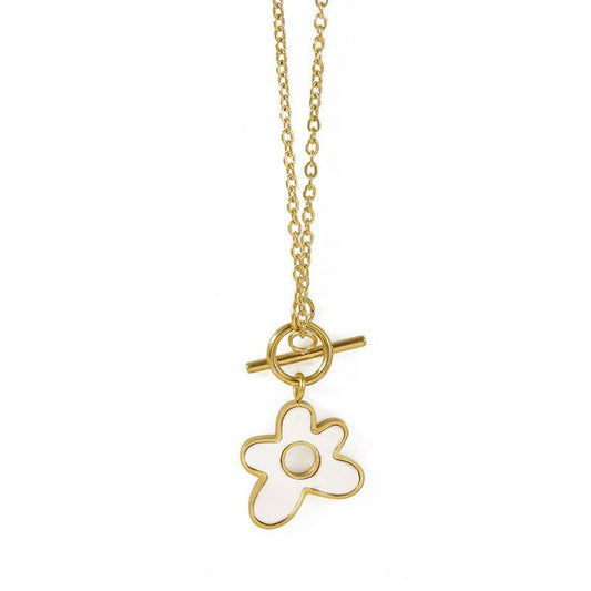 Flower QT Necklace