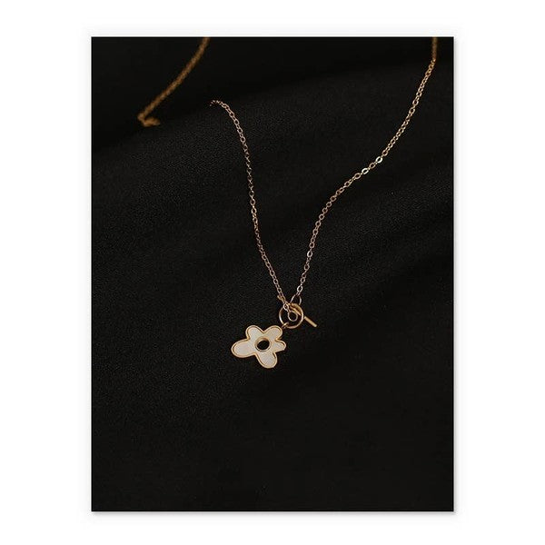 Flower QT Necklace