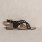 OASIS SOCIETY Kylie - Studded Cross Band Sandal