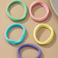 Set of 5 Non-Slip No Pull Hair Elastic ties