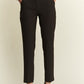 Women's slim fit pants with pockets