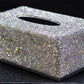 Creative High-End Crystal Diamond-Studded Tissue Box