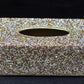 Creative High-End Crystal Diamond-Studded Tissue Box