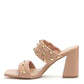 FISCHER BLOCK HEEL SANDALS