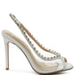 Camarine Clear Stiletto Sling-back