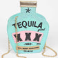 Glitter Tequila Iconic Swing Box Clutch