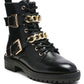 BILLY ATTA GIRL METAL CHAIN DETAIL BIKE BOOT