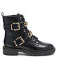 BILLY ATTA GIRL METAL CHAIN DETAIL BIKE BOOT