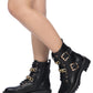 BILLY ATTA GIRL METAL CHAIN DETAIL BIKE BOOT