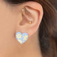 Lightweight stud earrings