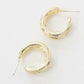 Duple Hoop Earrings