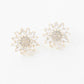 floral stud earrings