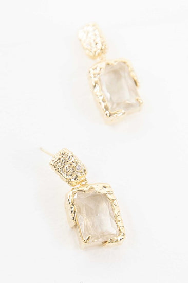 14k gold drop earrings