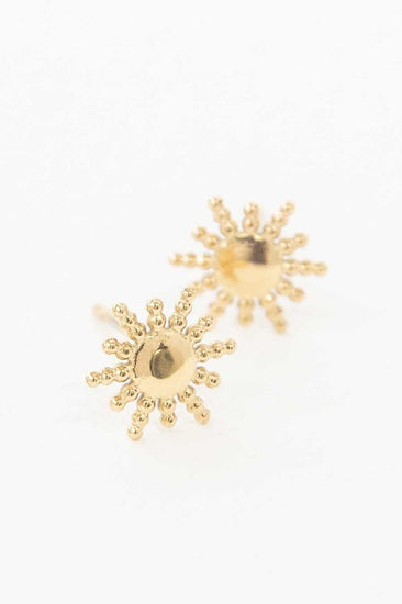 14k gold stud earrings