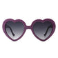 Women Mod Colorful Party Heart Shaped Sunglasses - Rebel K Collective