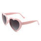 Women Mod Colorful Party Heart Shaped Sunglasses - Rebel K Collective