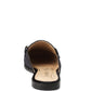 Velvet Buckled Flat Mules