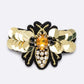 Golden Queen Bee Small Hair Clip