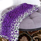 Leopard Purple Warm Cozy Throw Flannel Blanket