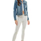 Spandex  Ladies  Casual Denim Jacket