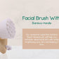 Facial Brush Bamboo Handle