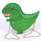 Glitter Dinosaur Iconic Swing Bag