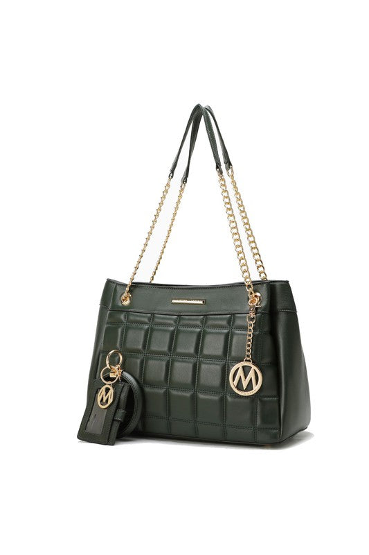 MKF Collection Mabel Quilted Shoulder Bag by Mia K