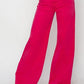 High rise wide leg jeans