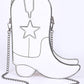 Cowboy Boots Iconic Swing Bag