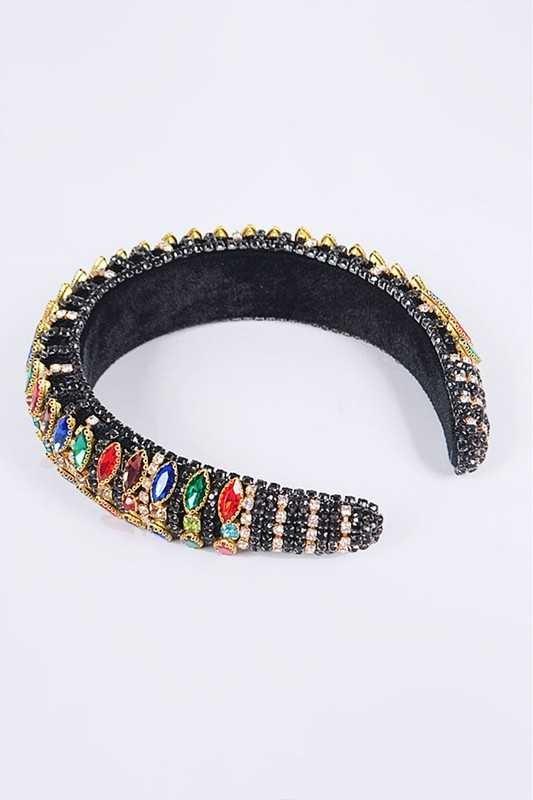 Iconic Mix Crystal Puffy Statement Headband - Rebel K Collective