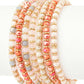 Mix Beads 7 Layered Stretch Bracelet Set