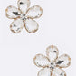 Crystal Flower Iconic Earrings