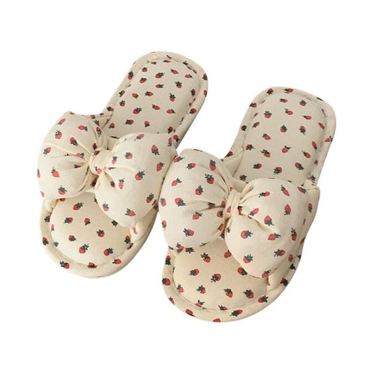 Bow slippers