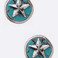 Lone Star Turquoise Stud Earrings