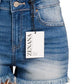 Plus Mid Rise Raw Frayed Hem Denim Shorts - Rebel K Collective