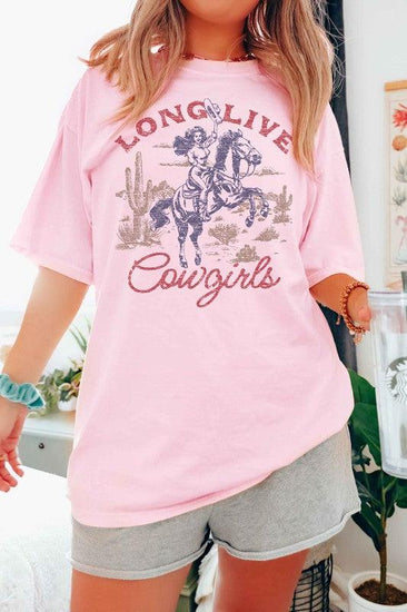 LONG LIVE COWGIRLS GRAPHIC TEE - Rebel K Collective