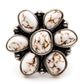 Western Stone Flower Stretch Ring