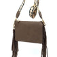 Aztec Guitar Strap Fringe Clutch Crossbody Bag