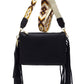 Aztec Guitar Strap Fringe Clutch Crossbody Bag